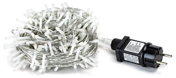 Aigostar - Catena luminosa LED per esterni 200 LED/8 funzioni 23 m IP44 multicolore