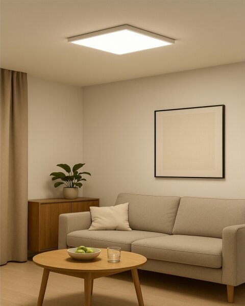 Plafoniera LED/40W/230V 3000/4000/6500K 50x50 cm bianco