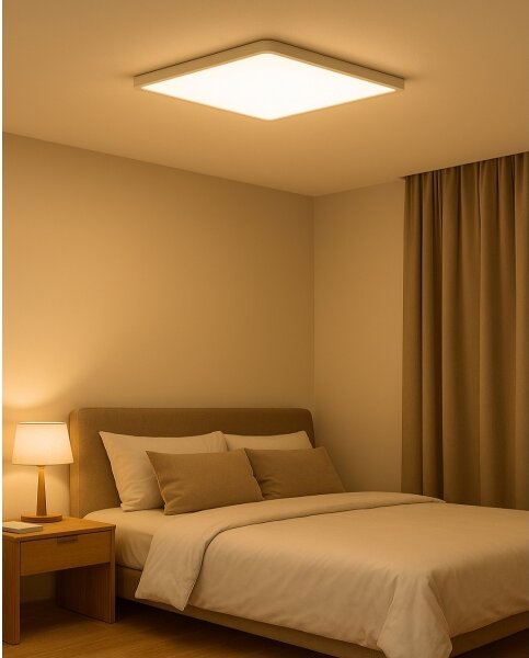 Plafoniera LED/40W/230V 3000/4000/6500K 50x50 cm bianco