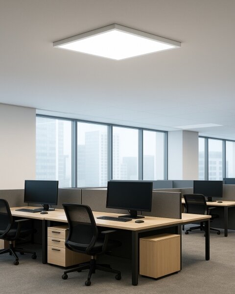 Plafoniera LED/40W/230V 3000/4000/6500K 50x50 cm bianco