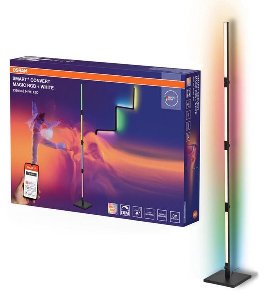 Osram- Lampada da terra dimmerabile LED RGBW 2 in 1 SMART+ MAGIC LED/24W/230V Wi-Fi