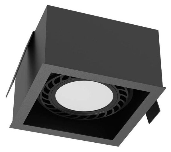 Brosline 3272 - Faretto da incasso CAGE 1xGU10/18W/230V nero