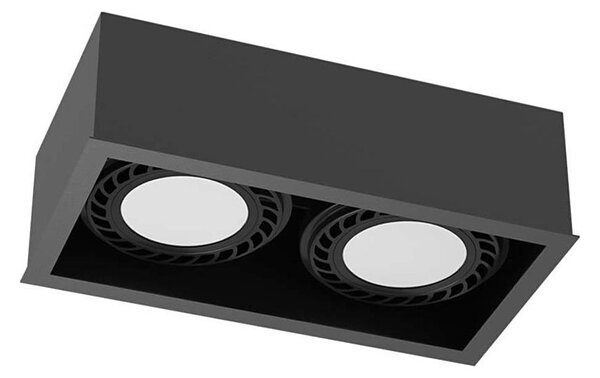 Brosline 1273 - Faretto CAGE 2xGU10/18W/230V nero