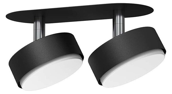 Brosline 3261 - faretto da incasso per controsoffitto DROP 2xGX53/9W/230V nero
