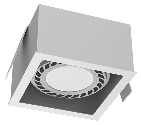 Brosline 3273 - Faretto da incasso per controsoffitto CAGE 1xGU10/18W/230V bianco