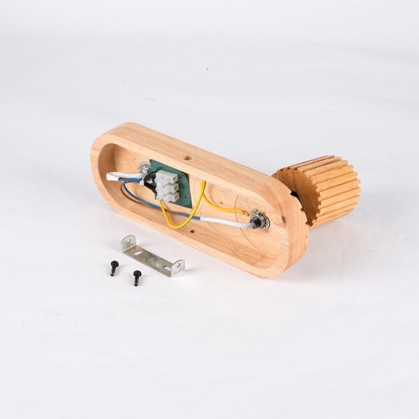 Brilagi - Faretto da parete MODERN WOOD 1xG9/5W/230V+1xGU10/8W legno
