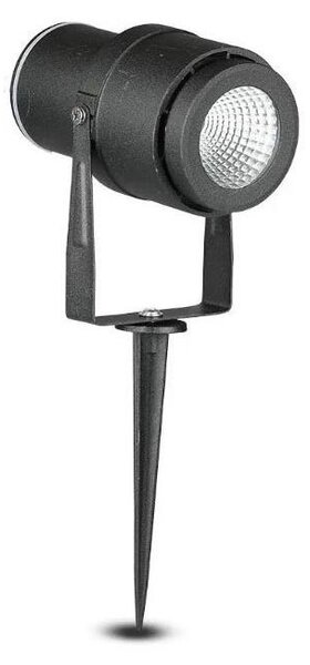 Lampada da esterno LED LED/12W/230V 3000K nero IP65