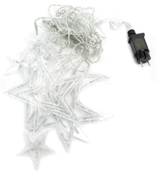 Aigostar - Catena natalizia LED da esterno 120xLED/6W/230V/8 funzioni 3x0,6m IP44 bianco freddoDO