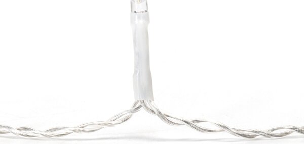 Aigostar - Catena luminosa a LED per esterni 100 LED / 8 funzioni 5 x 0,4 m IP44 bianco freddo