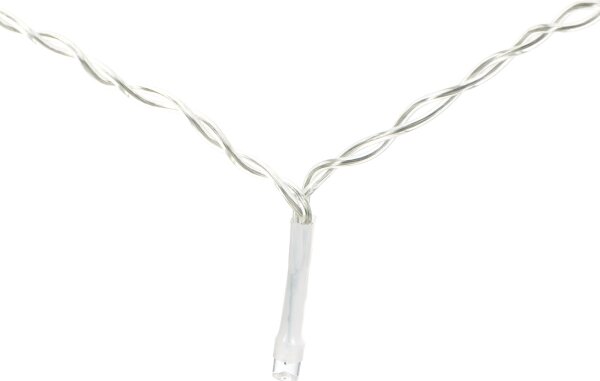 Aigostar - Catena natalizia LED da esterno 120xLED/6W/230V/8 funzioni 3x0,6m IP44 bianco freddoDO