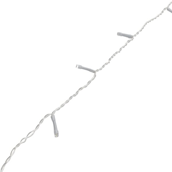 Aigostar - Catena luminosa di Natale per esterni 150xLED/6W/230V/8 funzioni 1,5x1m IP44 bianco freddo+telecomando