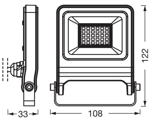 Osram - Proiettore LED ENDURA LED/20W/230V 3000K IP65