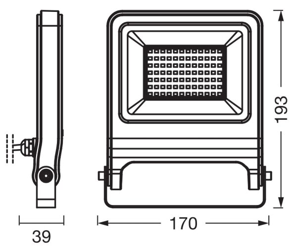 Osram - Proiettore LED ENDURA LED/50W/230V 3000K IP65