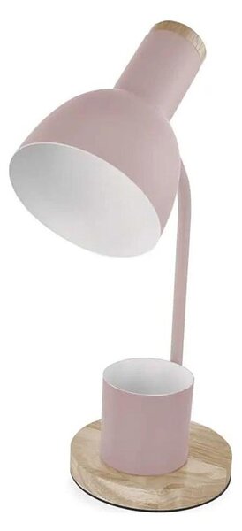 Lampada da tavolo POPPY 1xE27/25W/230V rosa