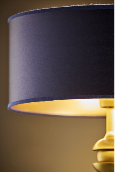 Jupiter 2116 - Lampada da tavolo KASZMIR 1xE27/15W/230V blu/oro