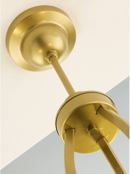 Jupiter 2113 - Lampadario a stelo KASZMIR 3xE27/15W/230V blu/oro