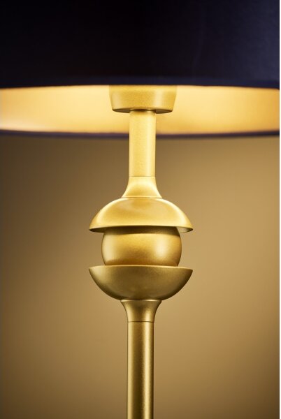 Jupiter 2116 - Lampada da tavolo KASZMIR 1xE27/15W/230V blu/oro