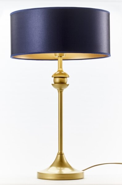 Jupiter 2116 - Lampada da tavolo KASZMIR 1xE27/15W/230V blu/oro