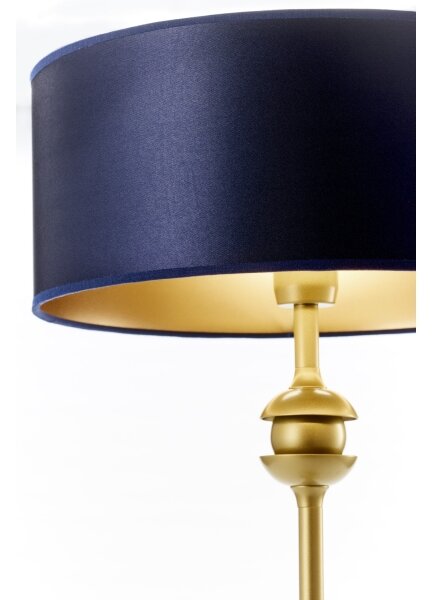 Jupiter 2116 - Lampada da tavolo KASZMIR 1xE27/15W/230V blu/oro