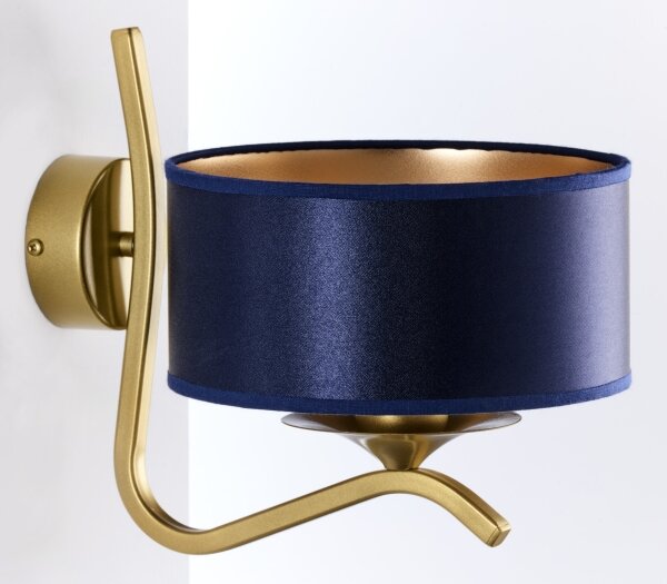 Jupiter 2115 - Lampada da parete KASZMIR 1xE27/15W/230V blu/oro