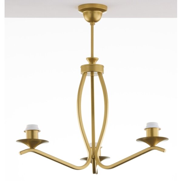 Jupiter 2113 - Lampadario a stelo KASZMIR 3xE27/15W/230V blu/oro