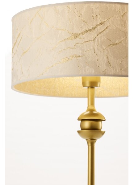 Jupiter 2112 - Lampada da tavolo KASZMIR 1xE27/15W/230V bianco/oro/effetto marmo