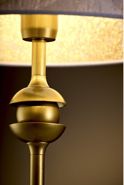 Jupiter 2112 - Lampada da tavolo KASZMIR 1xE27/15W/230V bianco/oro/effetto marmo