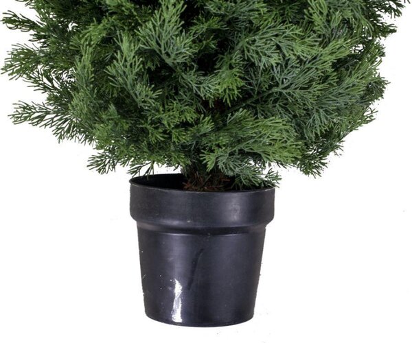 Albero bisalta verde cm ø35h60 pvc con 99 rami