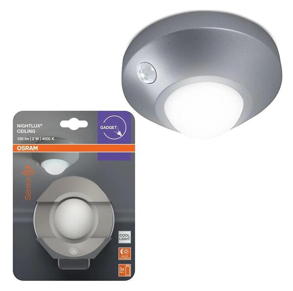 Osram - Lampada LED orientativa con sensore NIGHTLUX LED/2W/3xAA