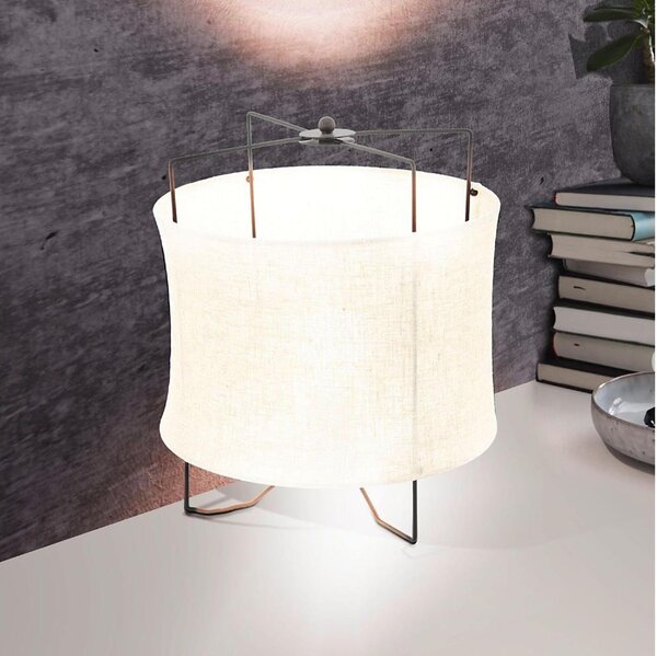 Eglo 79645 - Lampada da tavolo BRIDEKIRK 1xE27/40W/230V beige