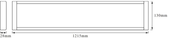 Osram - Plafoniera LED OFFICE LINE LED/48W/230V 121,5 cm