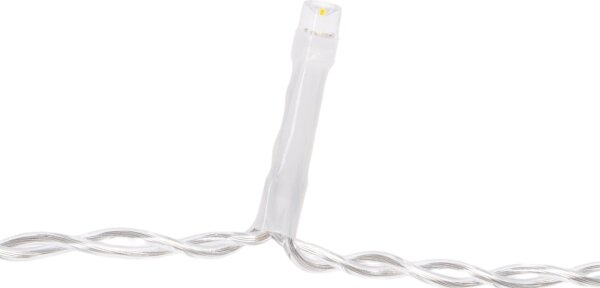 Aigostar - Catena luminosa natalizia LED per esterni 234xLED/3,6W/230V 1,2x1,8m IP44 bianco freddo