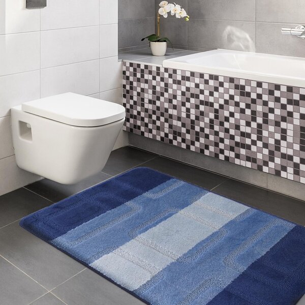 Tappetini da bagno blu Larghezza: 50 cm | Lunghezza: 80 cm