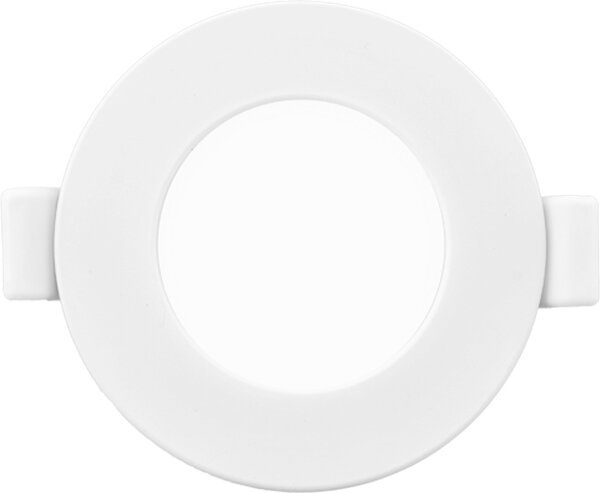 Pannello LED 3w Mini Slim da incasso, lampada da incasso, plafoniera, lampada da soffitto, rotonda, Ø 85 mm, bianco freddo