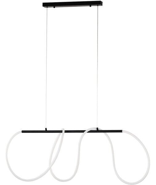 Lampada a sospensione LED su cavo FLEXI LED/45W/230V 4000K nera