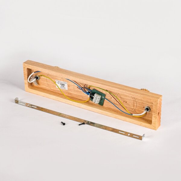 Brilagi - Faretto HYGGE 3xE14/15W/230V legno/fumé