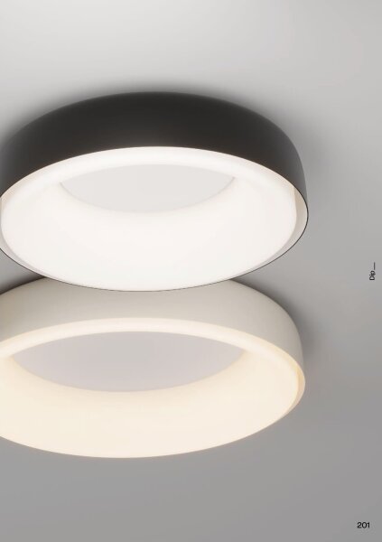Redo 01-3723 - Plafoniera LED DIP 40W/230V beige