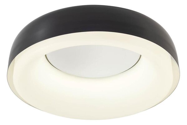 Redo 01-3722 - Plafoniera LED da soffitto DIP LED/30W/230V 48,6 cm nera