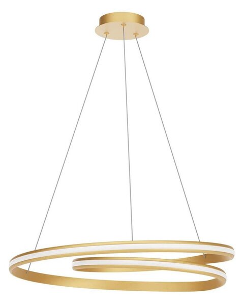 Redo 01-4364 - Lampada a sospensione LED dimmerabile a cavo TORSION LED/60W/230V oro