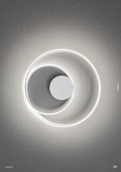 Redo 01-4354 - Applique da parete dimmerabile a LED TORSION LED/30W/230V, bianco