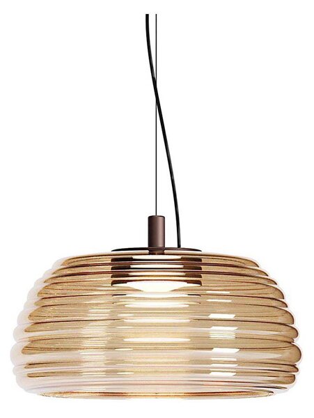 Redo 01-4542 - Lampada a sospensione dimmerabile con cavo ONDULA LED/16W/230V beige/fumé