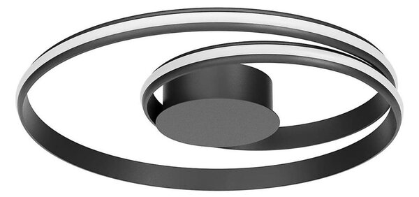 Redo 01-4359 - Plafoniera LED dimmerabile TORSION LED/40W/230V nero
