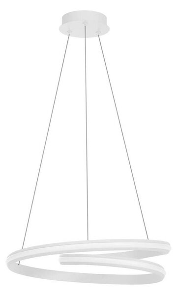 Redo 01-4360 - Lampadario a sospensione dimmerabile su cavo TORSION LED/40W/230V bianco