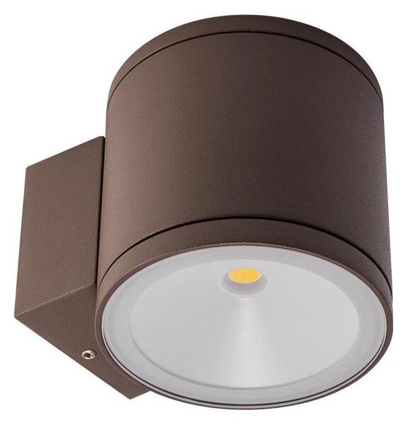 Redo 9596 - Applique da esterno LED ETA 6W/230V 3000K IP54, marrone