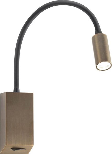 Redo 01-4802 - Lampada flessibile HELLO LED/3W/230V colore bronzo