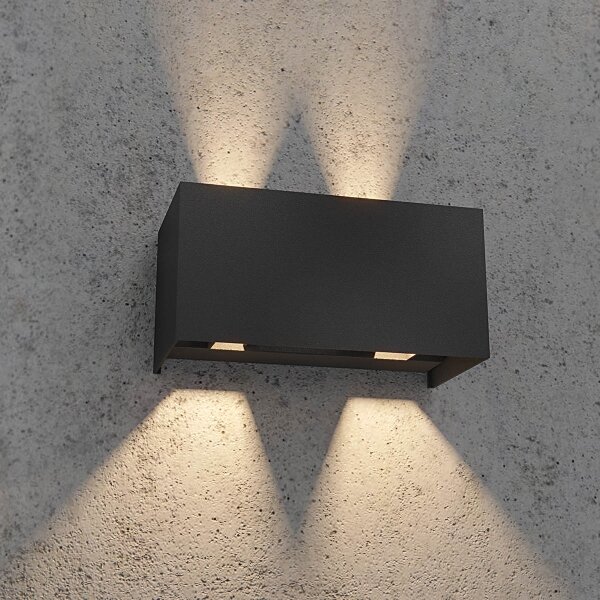 Redo 90303-Applique a LED da esterno VARY 4xLED/5W/230V 4000K IP54 antracite