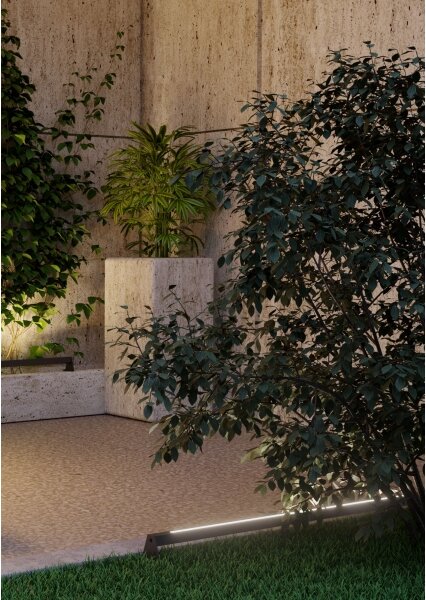 Redo 90242 - Lampada da esterno LED TACK IP65 LED/15W/230V 3000K IP65 antracite