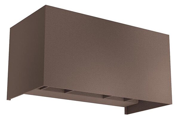 Redo 90304 - Lampada da parete per esterni a LED VARY 4xLED/5W/230V 3000K IP54 marrone