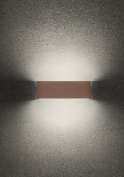 Redo 90453 - Applique da esterno a LED KLIPPE LED/24W/230V 3000K IP54 marrone