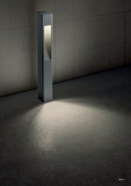 Redo 90672 - Lampada da esterno SOLO 1xGU10/35W/230V 70 cm IP65 antracite